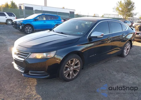 2015 Chevrolet Impala 2Lt from USA, damaged, VIN 2G1125S30F9127650